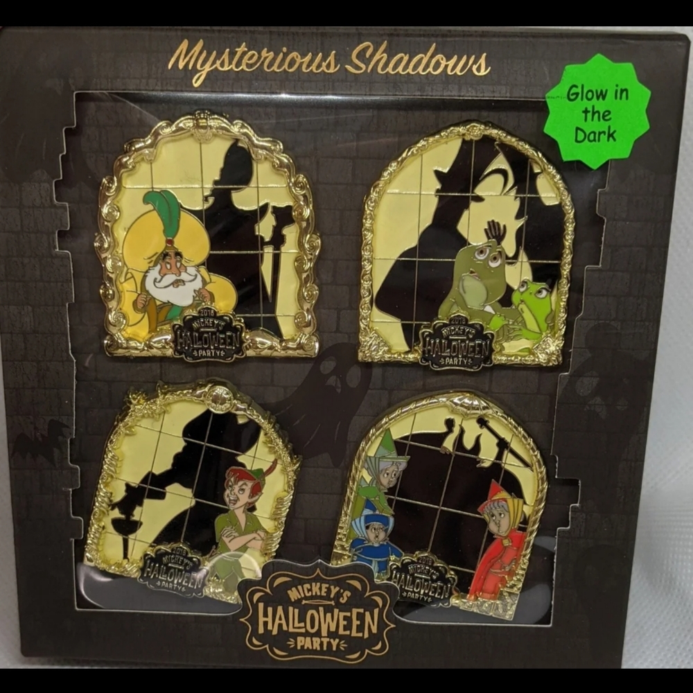 Mysterious Shadows Disney Pins Halloween